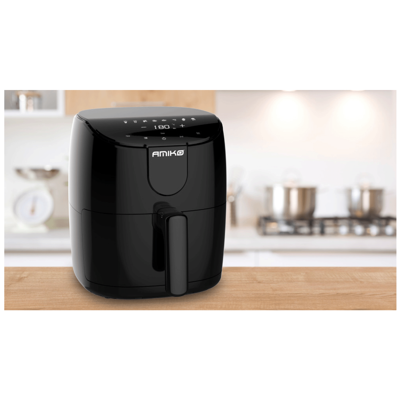 Amiko Friteza na vrući zrak, 1500W, zapremina 4 lit. - A50 Amiko Friteza na vrući zrak, 1500W, zapremina 4 lit. - A50 | EbroTrade d.o.o.