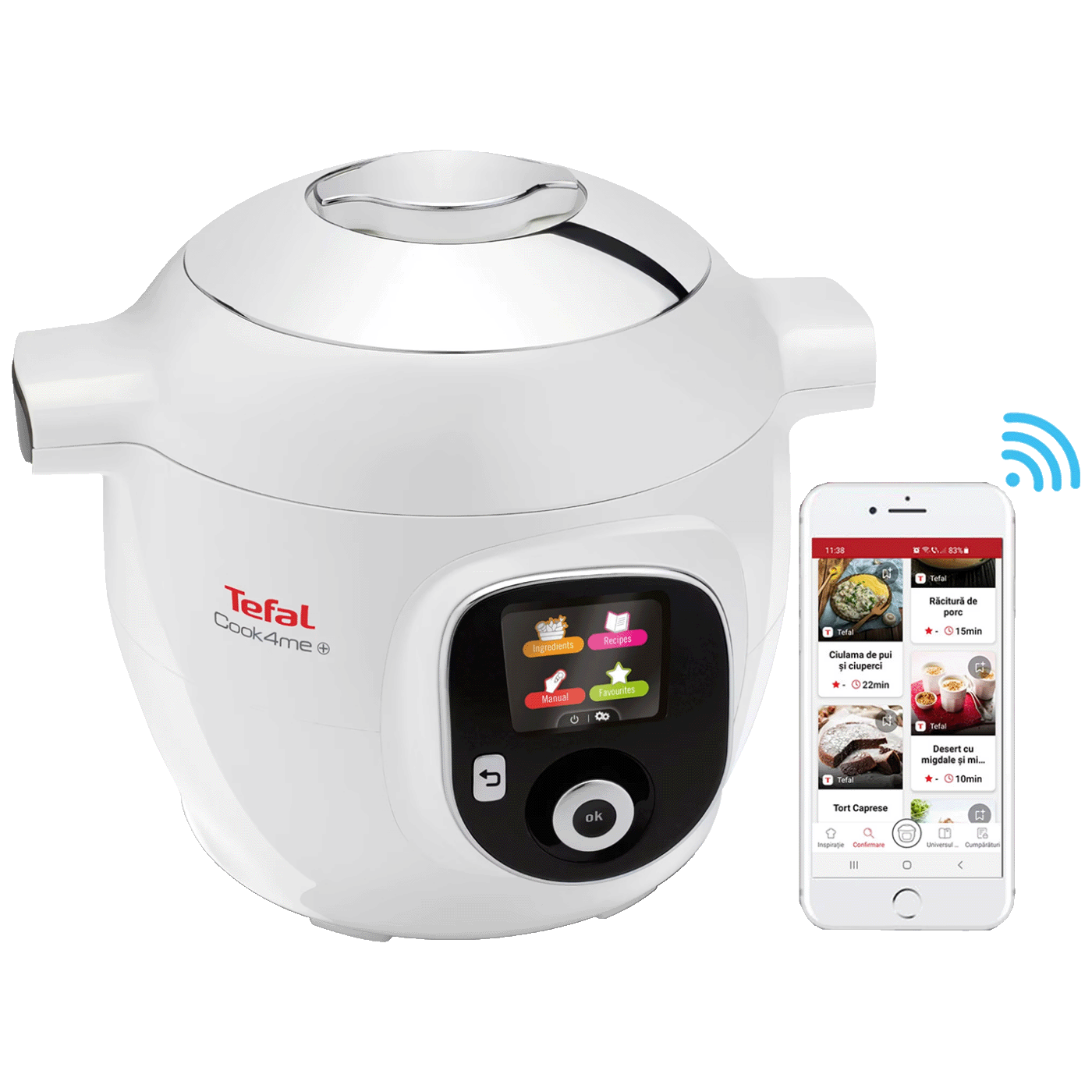 Tefal Višenamjenski ekspres lonac, Cook4me + Multicooker - CY851130 Tefal Višenamjenski ekspres lonac, Cook4me + Multicooker - CY851130 | EbroTrade d.o.o.
