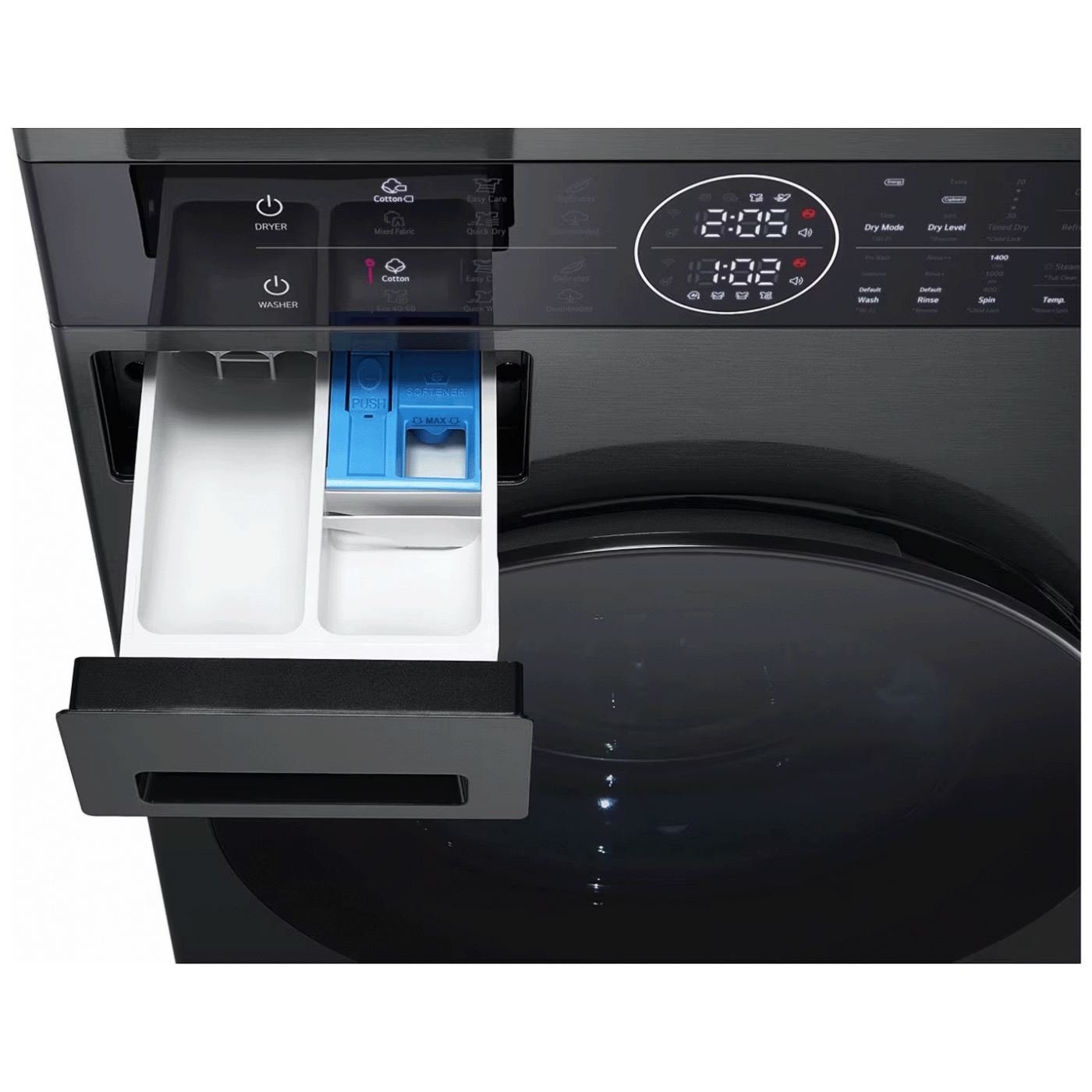 LG Mašina za veš/sušilica, WashTower, 1400 obrtaja, 12/10 kg - WT1210BBF LG Mašina za veš/sušilica, WashTower, 1400 obrtaja, 12/10 kg - WT1210BBF | EbroTrade d.o.o.